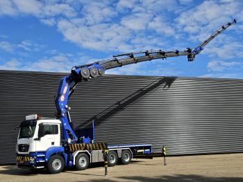 TGS 41.480 8x4 BB / PM 100 tm + JIB + WINCH